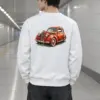 "Weathered Red Cruiser" Heavy Blend Unisex Crewneck Sweatshirt