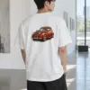 "Weathered Red Cruiser" Heavyweight Unisex Crewneck T-shirt | Gildan 5000