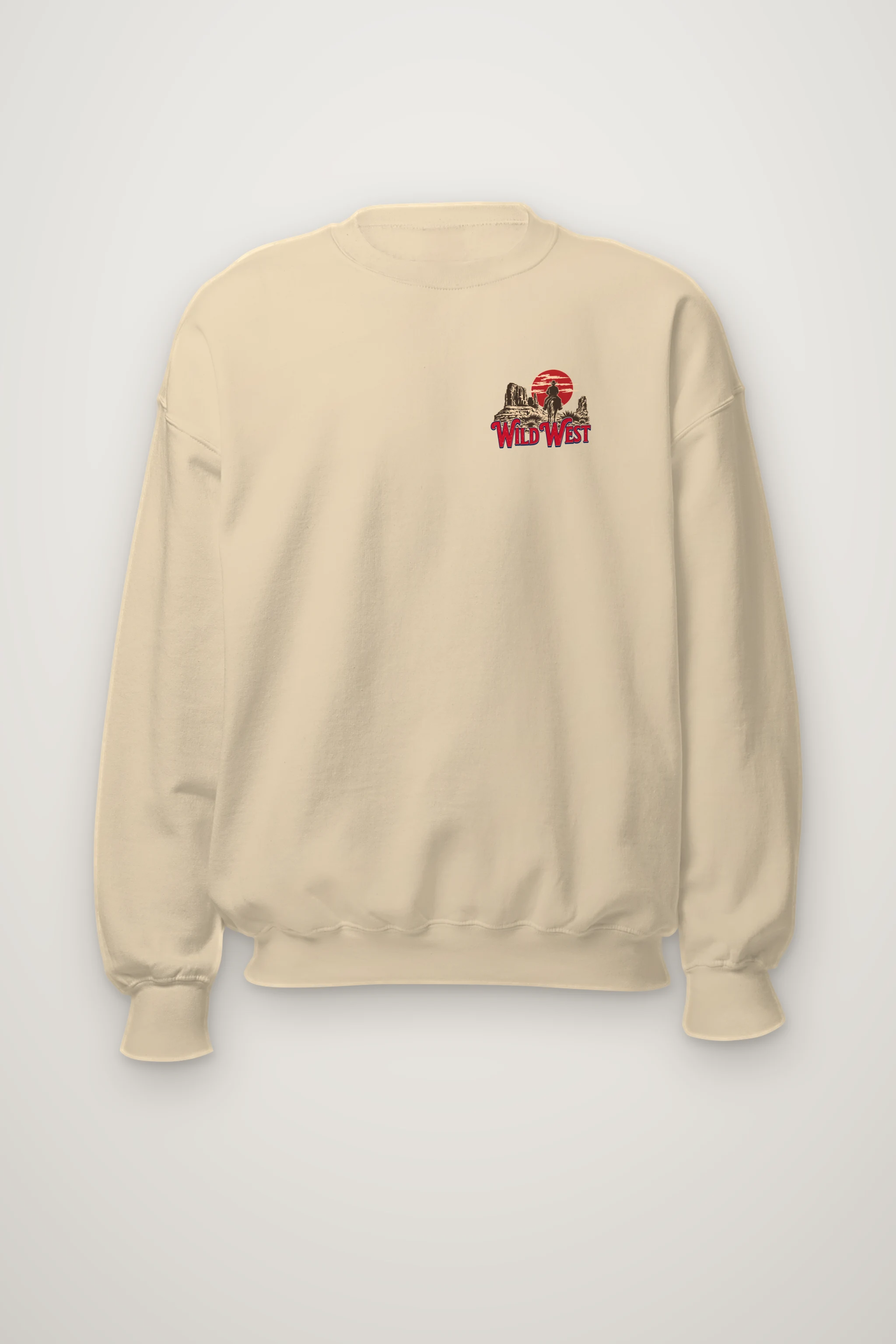 "Welcome To Wild West" Heavy Blend Unisex Crewneck Sweatshirt