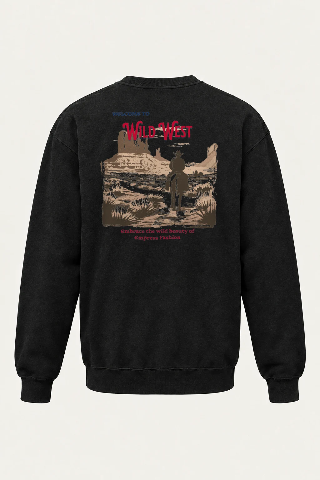 "Welcome To Wild West" Heavy Blend Unisex Crewneck Sweatshirt | Gildan 18000