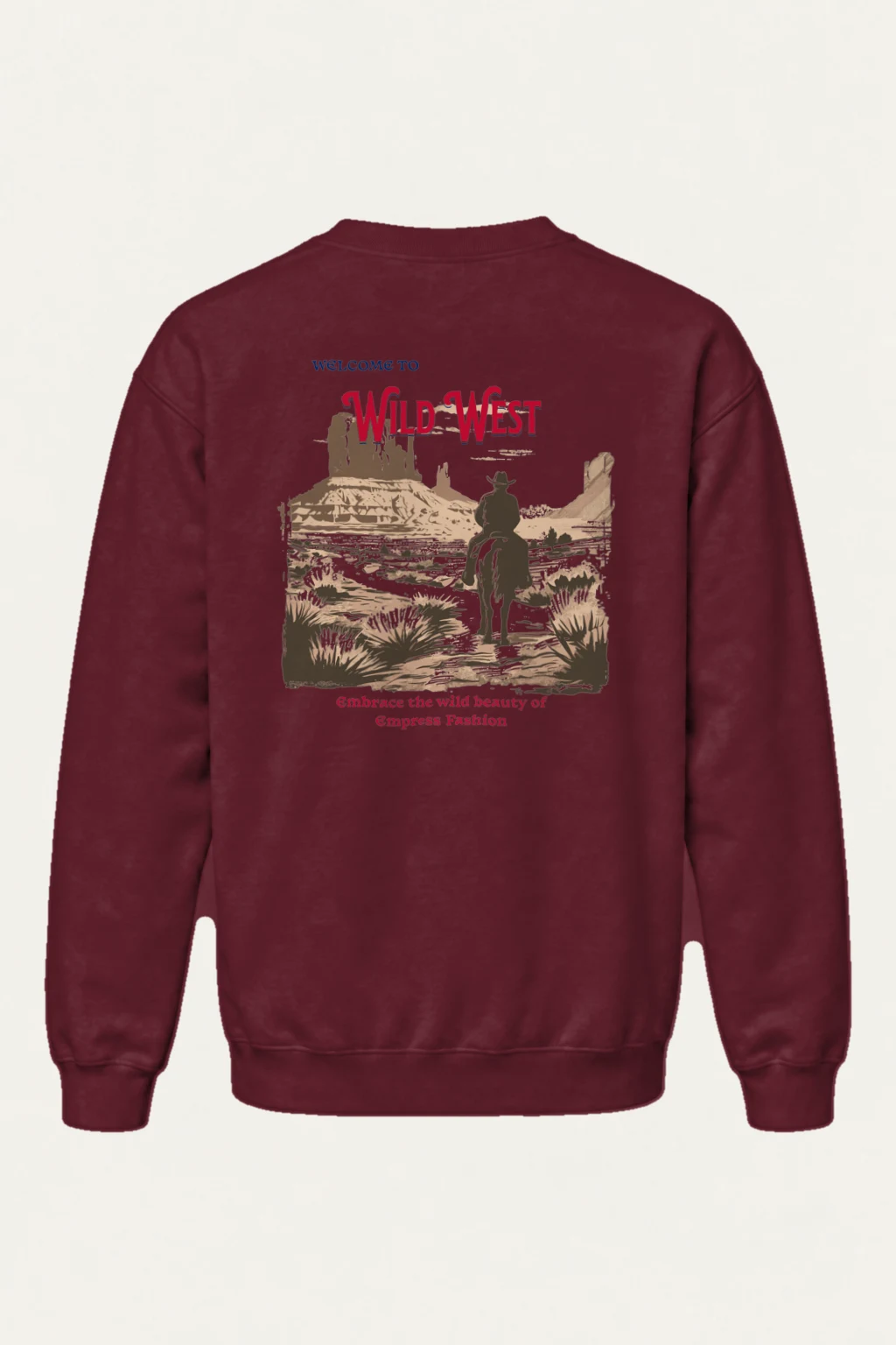 "Welcome To Wild West" Heavy Blend Unisex Crewneck Sweatshirt | Gildan 18000