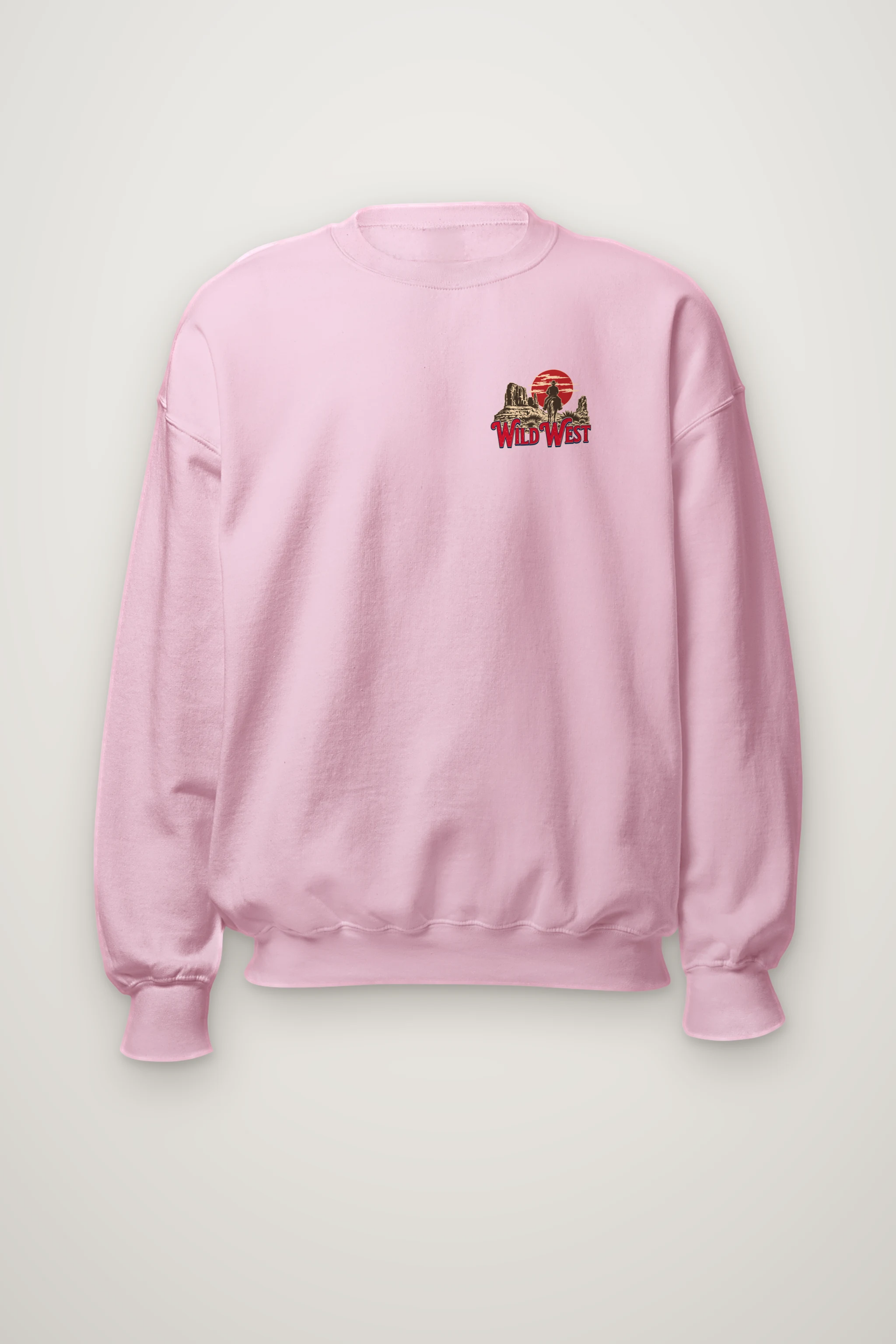 "Welcome To Wild West" Heavy Blend Unisex Crewneck Sweatshirt