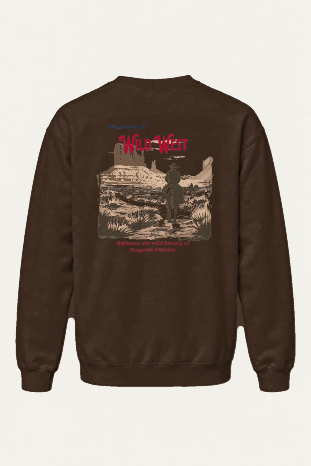 "Welcome To Wild West" Heavy Blend Unisex Crewneck Sweatshirt | Gildan 18000