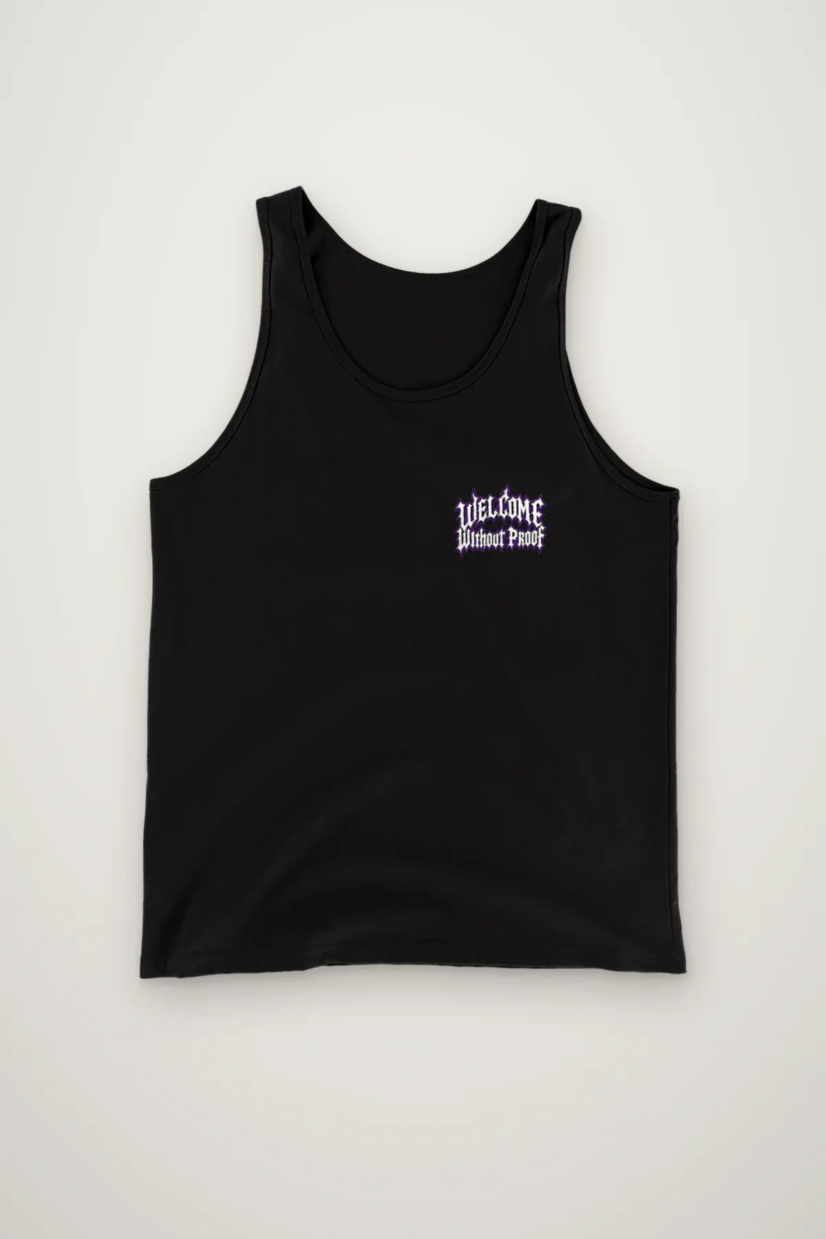 "Welcome Without Proof" Unisex Jersey Tank