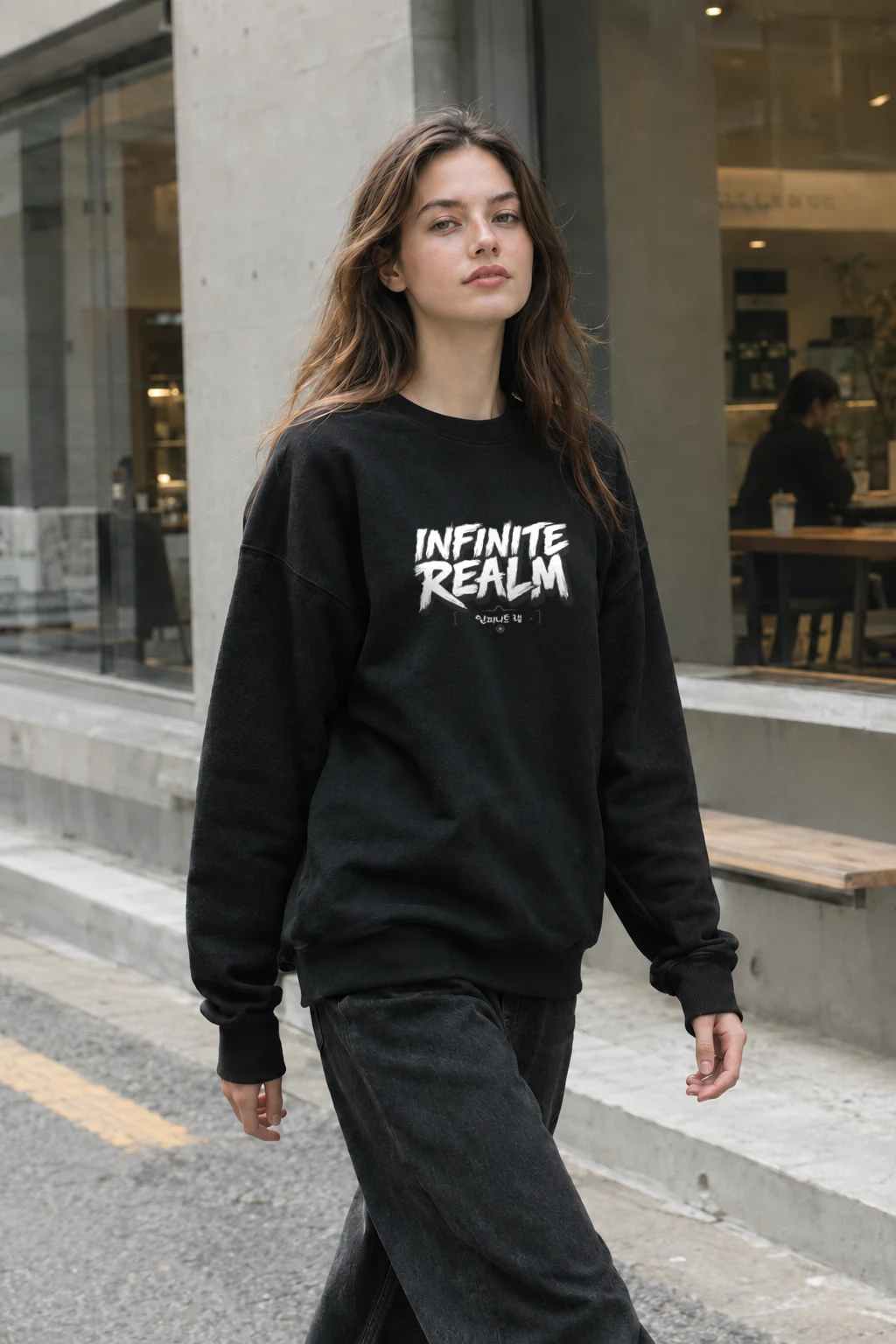 "Wente Realm" Heavy Blend Unisex Crewneck Sweatshirt | Gildan 18000