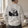 "We're Not Snuggling?" Heavy Blend Unisex Crewneck Sweatshirt | Gildan 18000