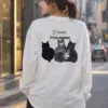 "We're Not Snuggling?" Unisex Longsleeve T-shirt | Gildan 2400