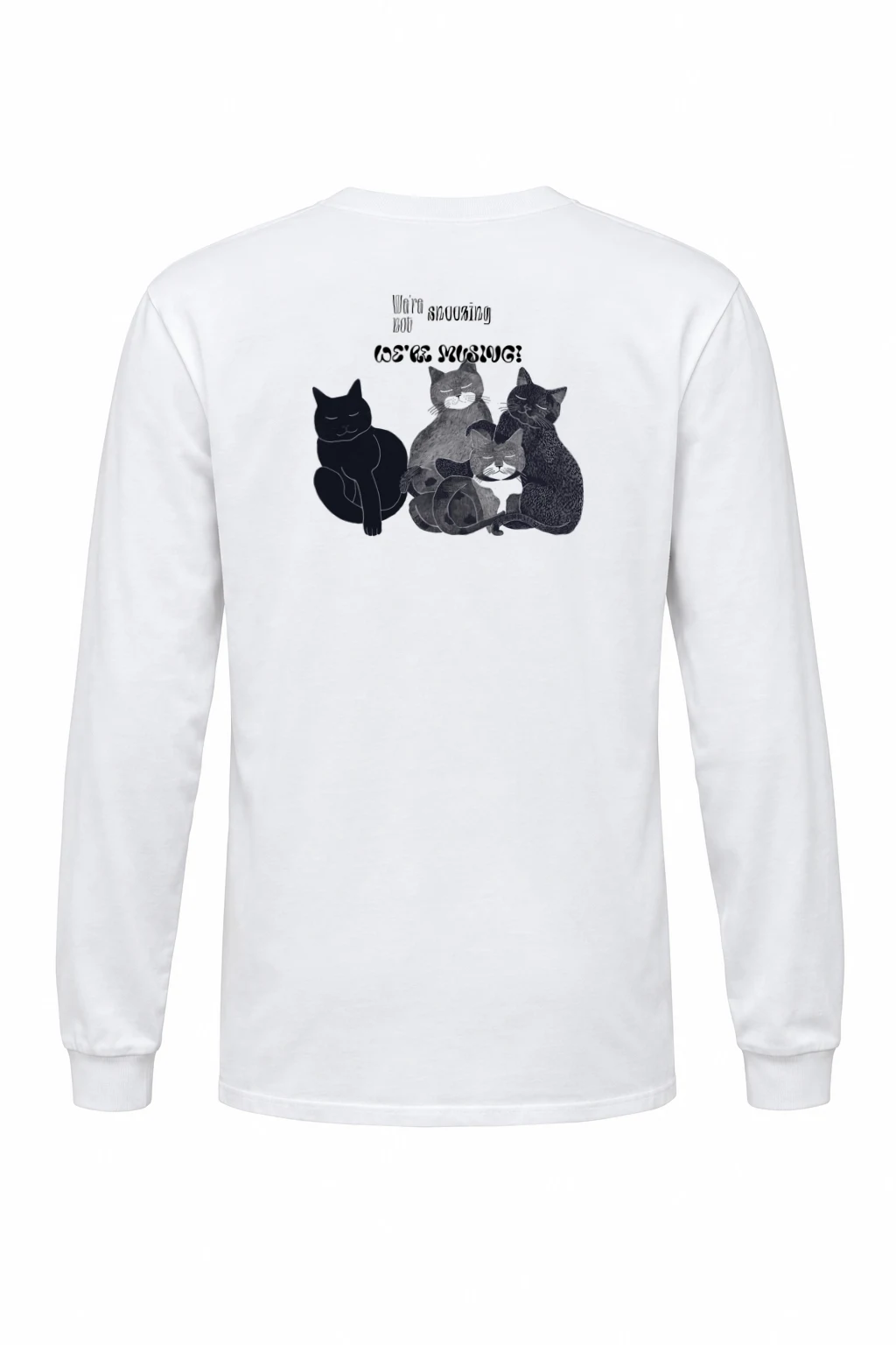 "We're Not Snuggling?" Unisex Longsleeve T-shirt | Gildan 2400