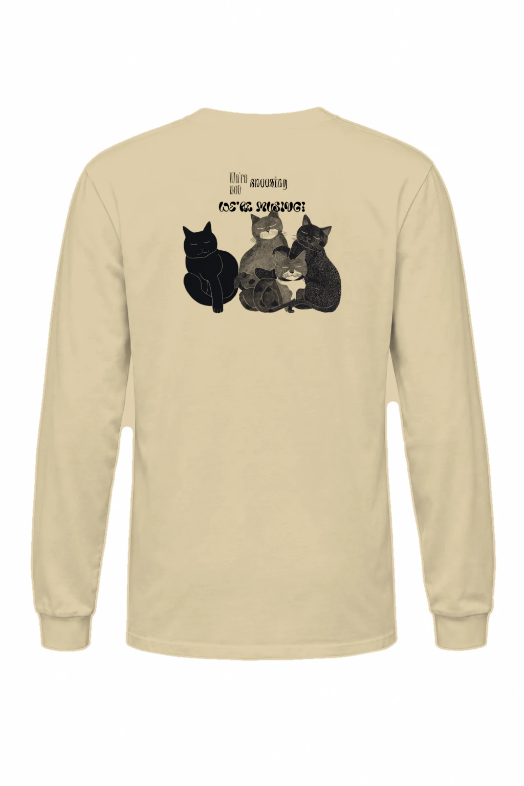 "We're Not Snuggling?" Unisex Longsleeve T-shirt | Gildan 2400