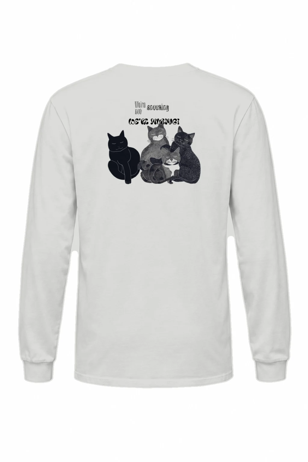"We're Not Snuggling?" Unisex Longsleeve T-shirt | Gildan 2400