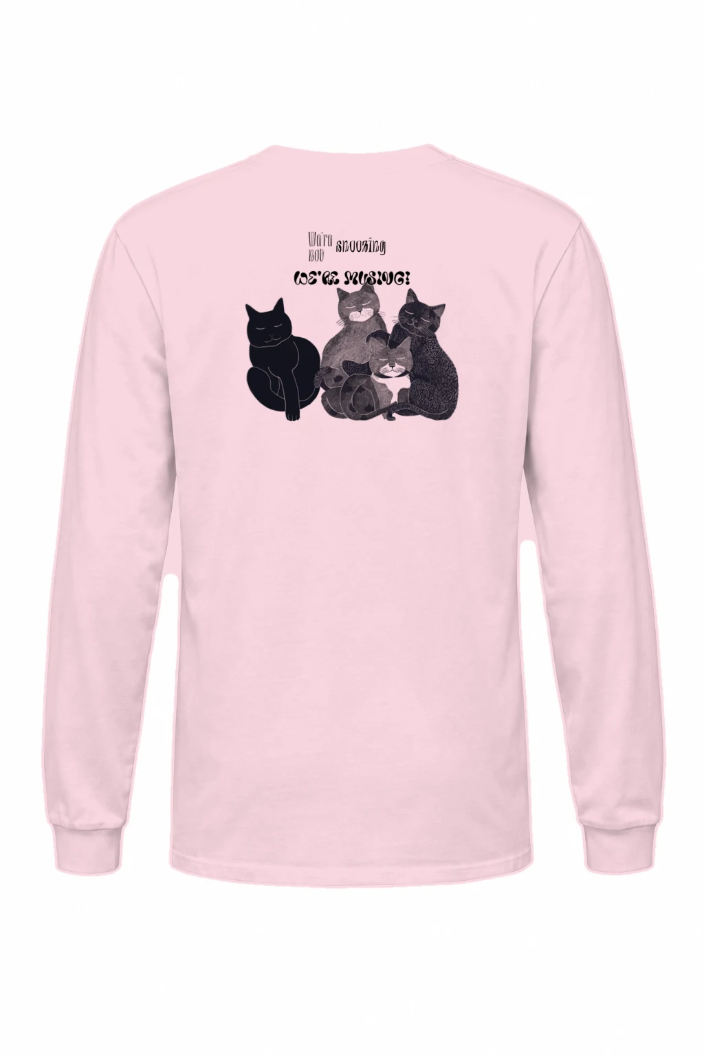 "We're Not Snuggling?" Unisex Longsleeve T-shirt | Gildan 2400