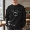 "West Road Riders" Heavy Blend Unisex Crewneck Sweatshirt | Gildan 18000