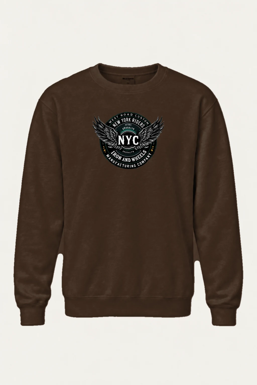 "West Road Riders" Heavy Blend Unisex Crewneck Sweatshirt | Gildan 18000