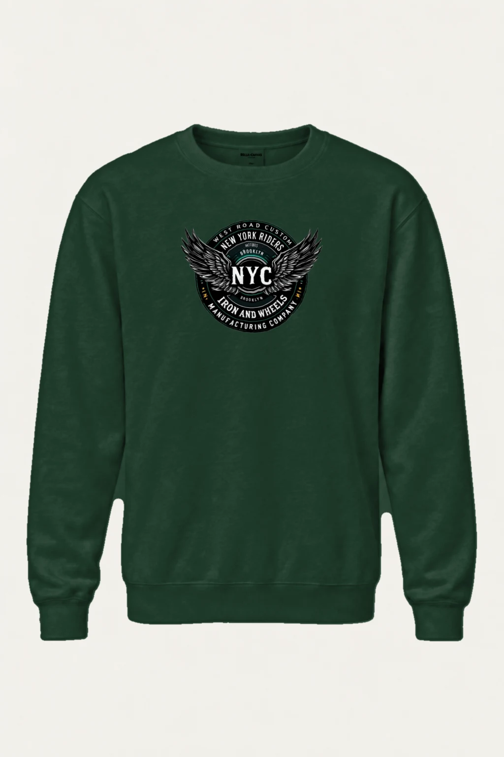 "West Road Riders" Heavy Blend Unisex Crewneck Sweatshirt | Gildan 18000