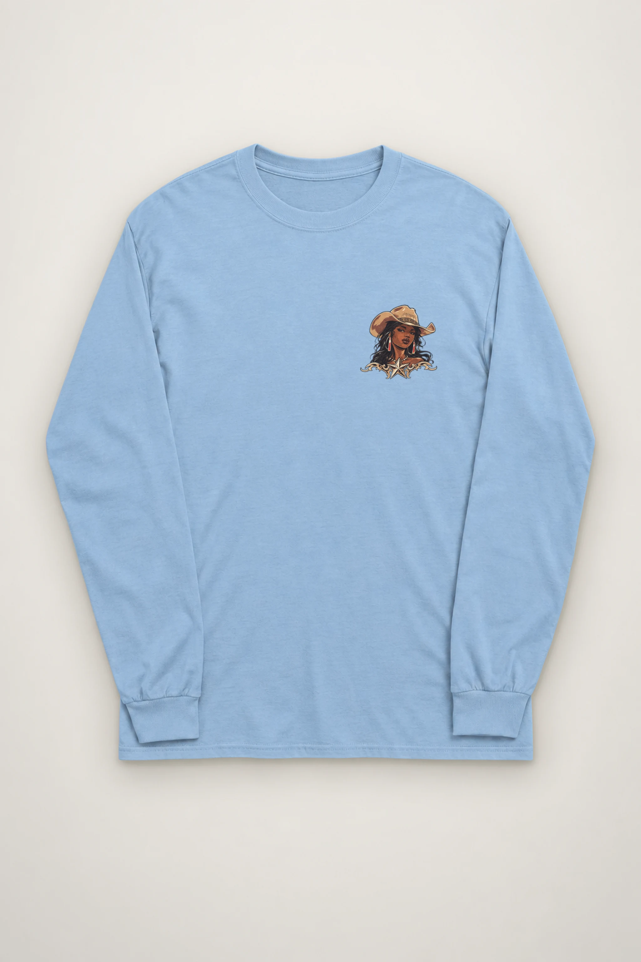 "Western Cowgirl Trio" Unisex Longsleeve T-shirt