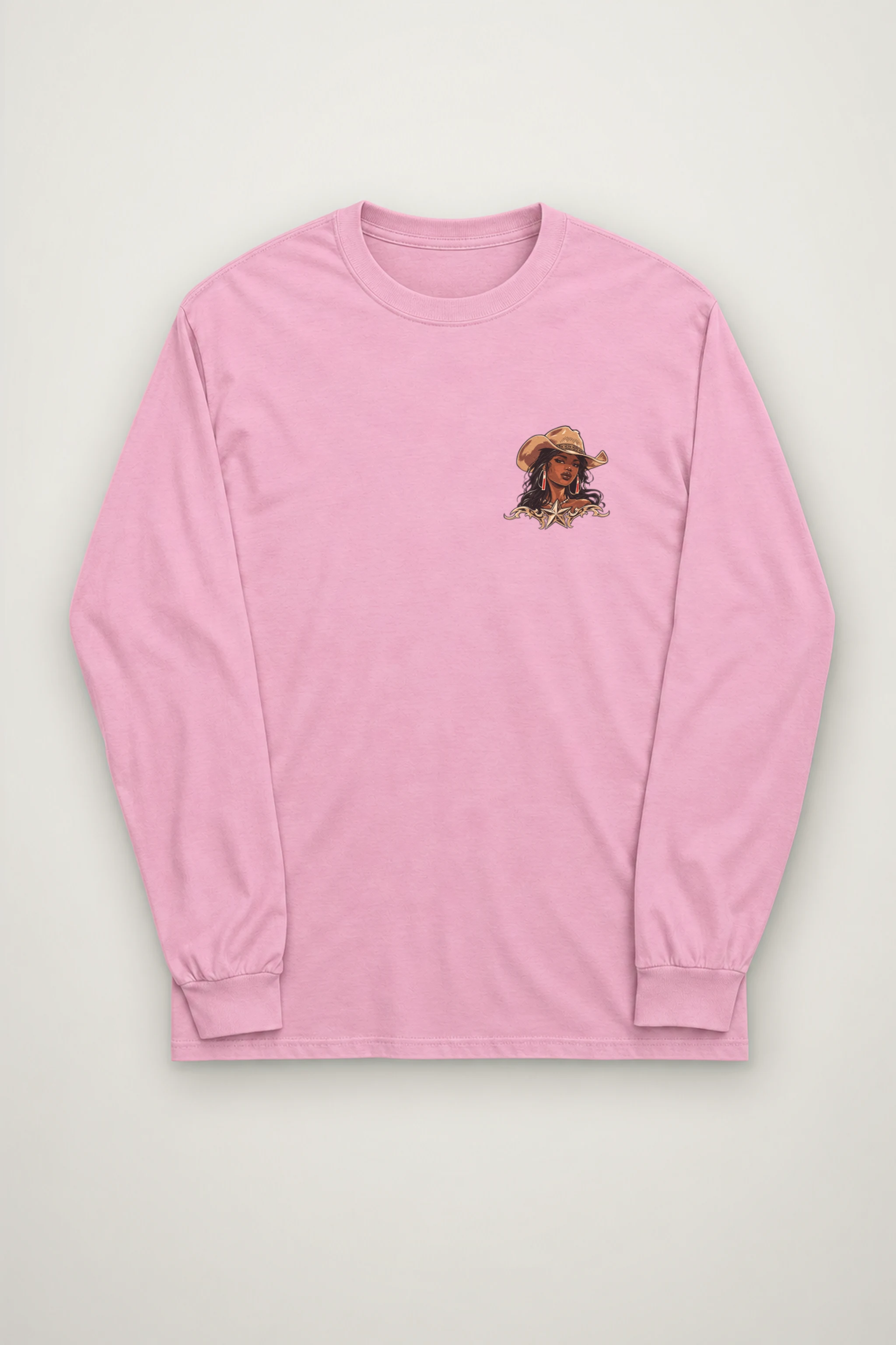 "Western Cowgirl Trio" Unisex Longsleeve T-shirt
