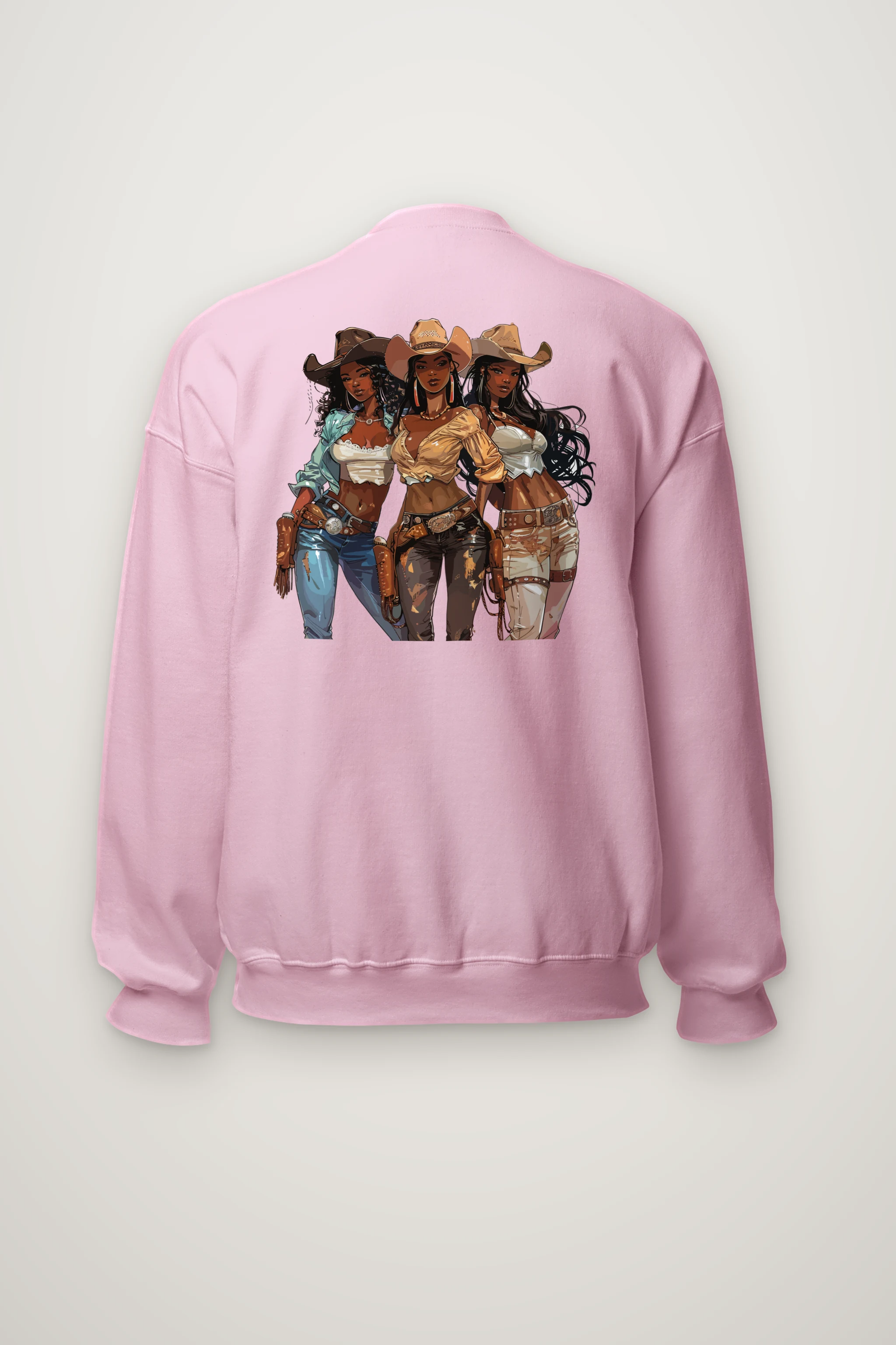 "Western Trio" Heavy Blend Unisex Crewneck Sweatshirt