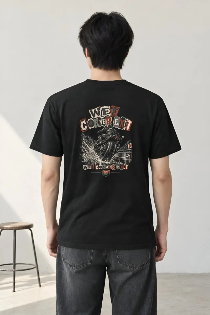 "Wet Corner Exit" Heavyweight Unisex Crewneck T-shirt
