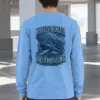 "Whales Beneath the Crossing" Unisex Longsleeve T-shirt