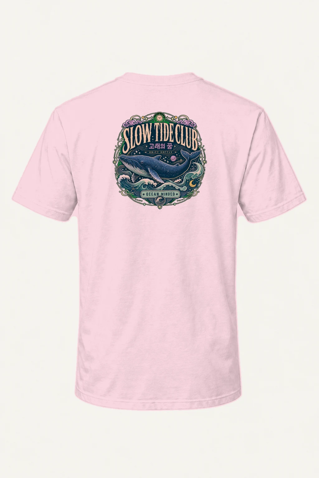 "Whale's Dream" Heavyweight Unisex Crewneck T-shirt | Gildan 5000