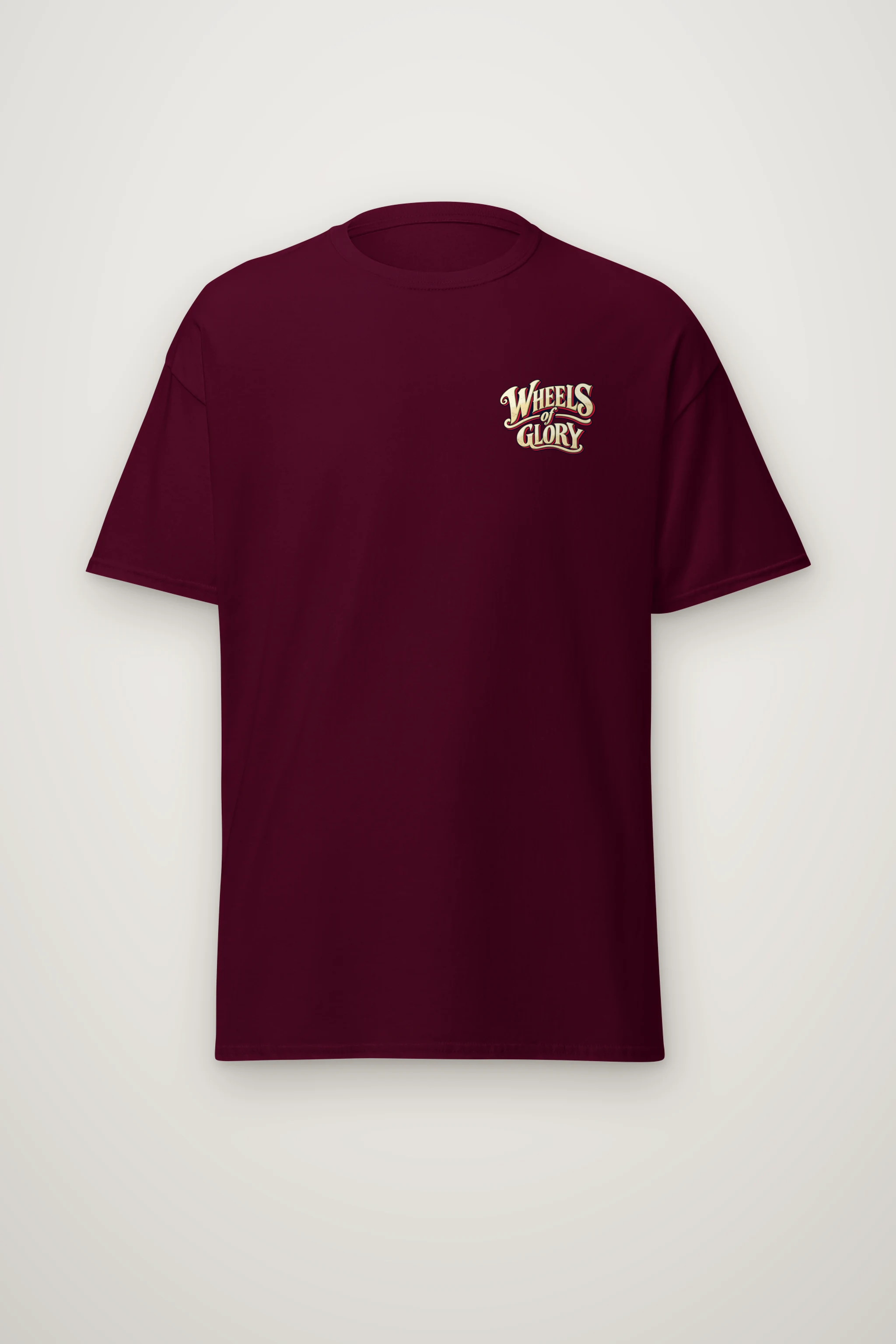 "Wheels Of Glory" Heavyweight Unisex Crewneck T-shirt