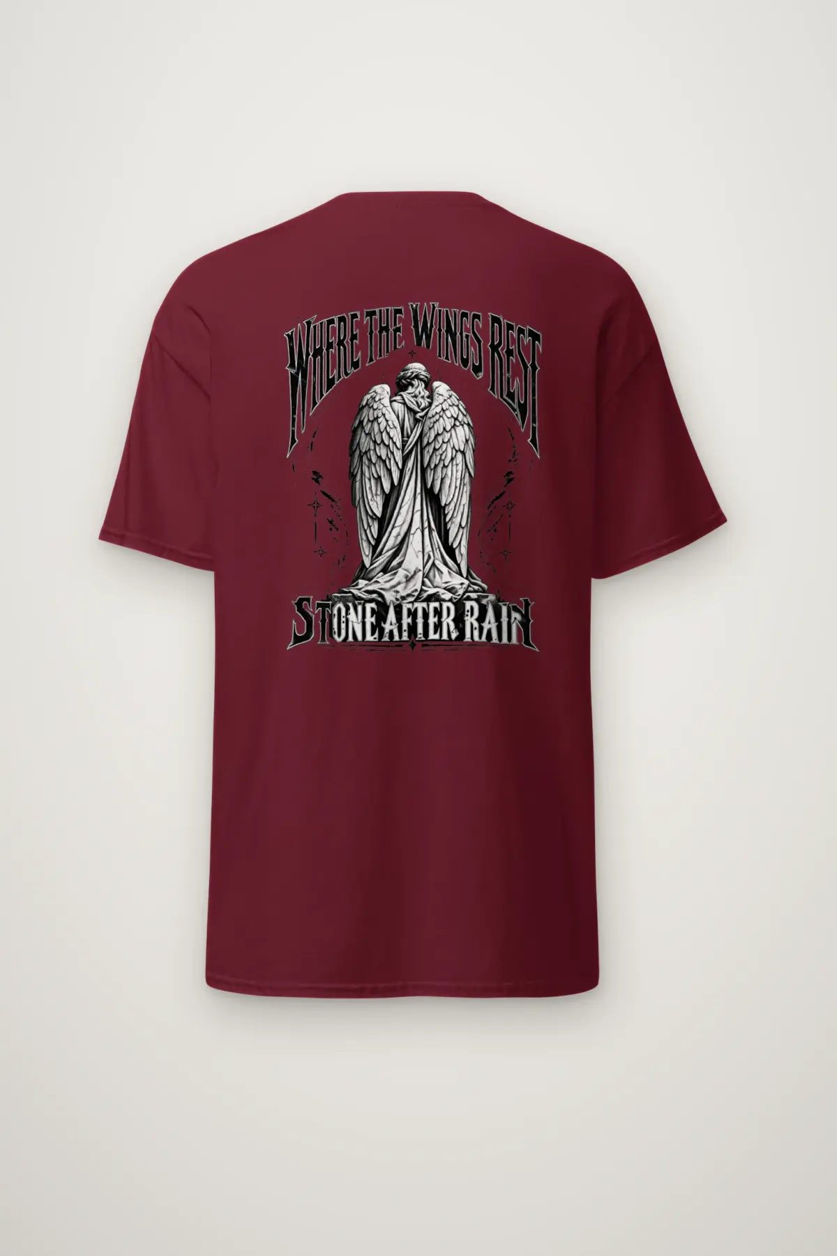"Where the Wings Rest" Heavyweight Unisex Crewneck T-shirt