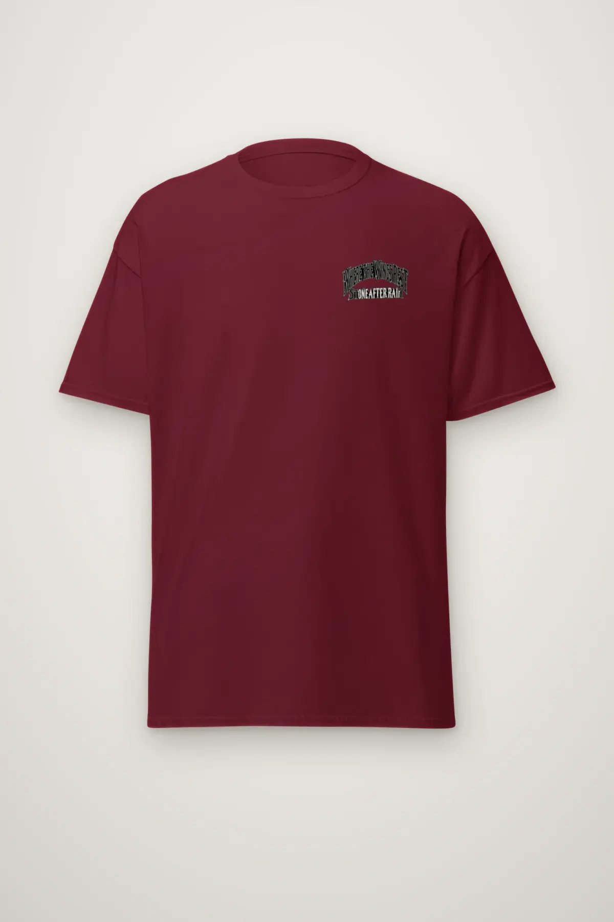 "Where the Wings Rest" Heavyweight Unisex Crewneck T-shirt