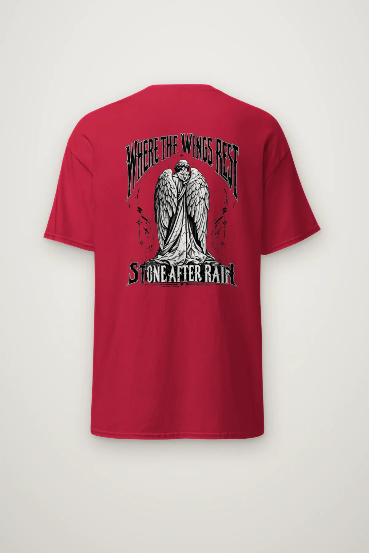 "Where the Wings Rest" Heavyweight Unisex Crewneck T-shirt