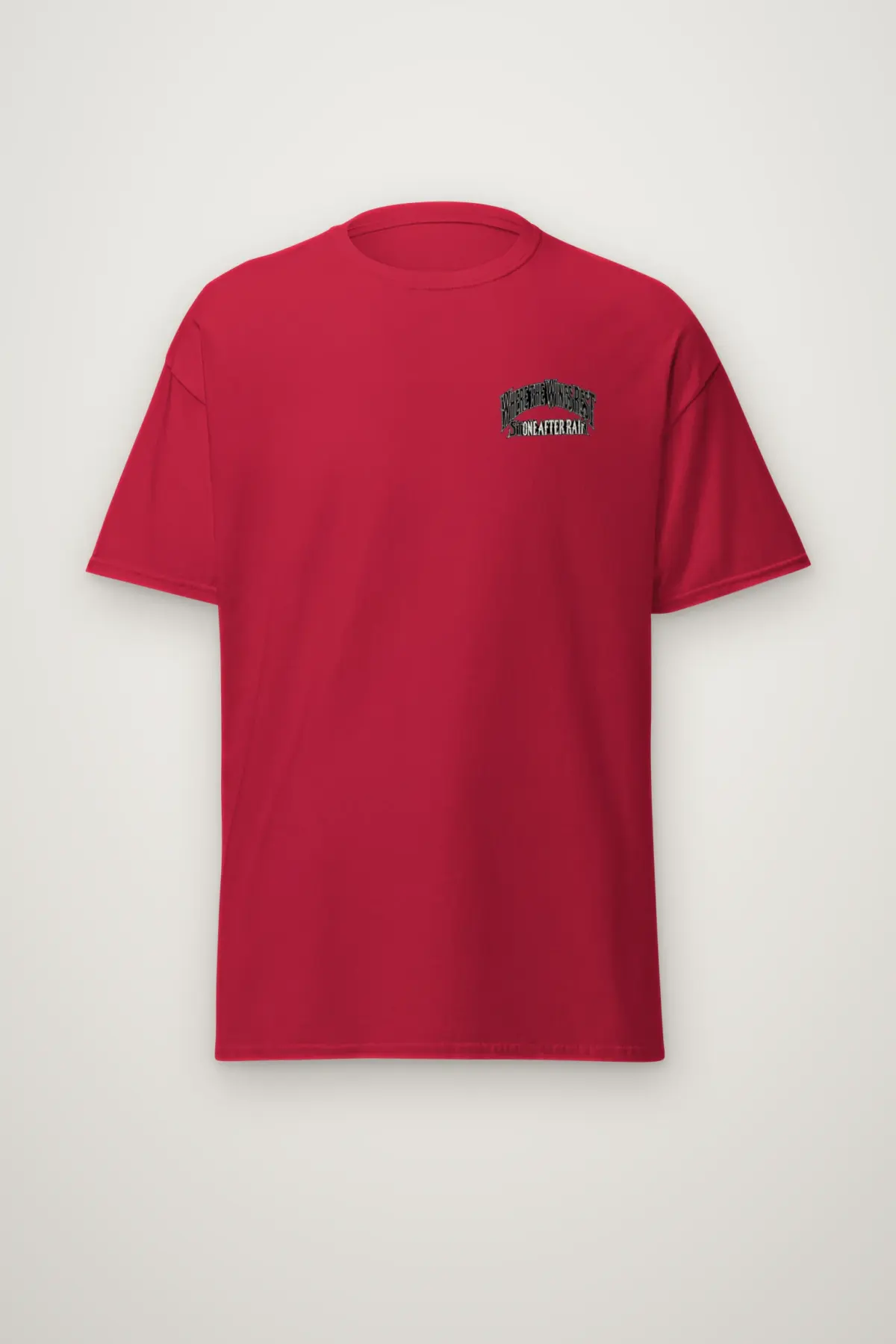 "Where the Wings Rest" Heavyweight Unisex Crewneck T-shirt
