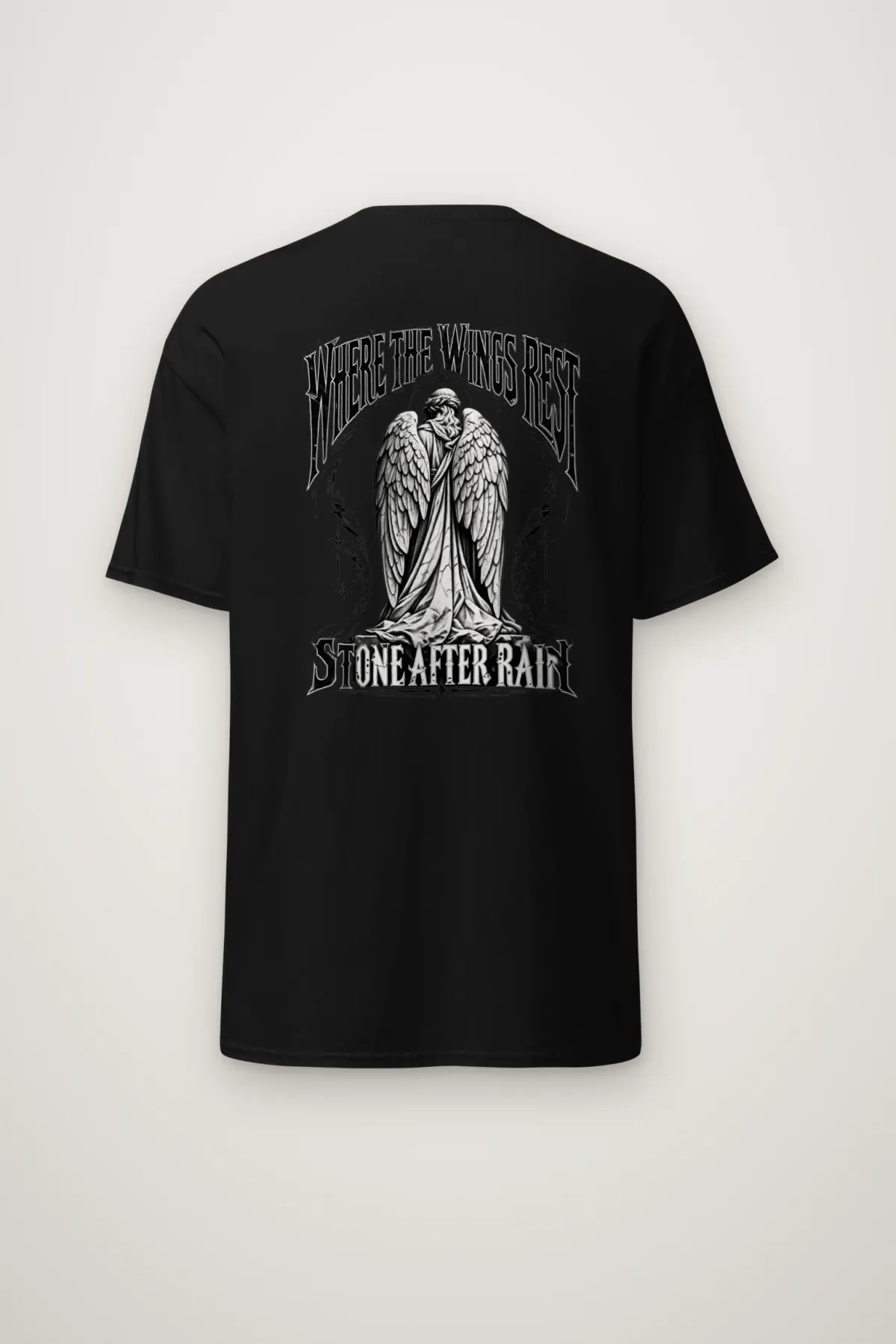 "Where the Wings Rest" Heavyweight Unisex Crewneck T-shirt