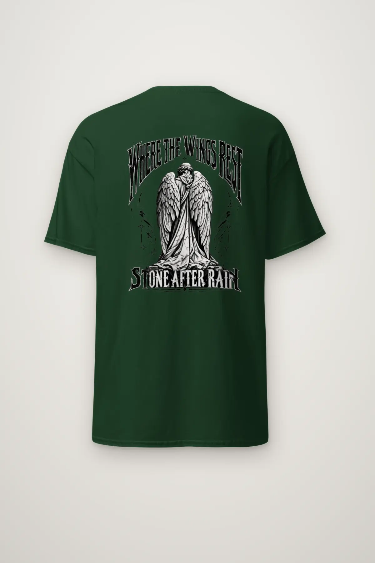 "Where the Wings Rest" Heavyweight Unisex Crewneck T-shirt