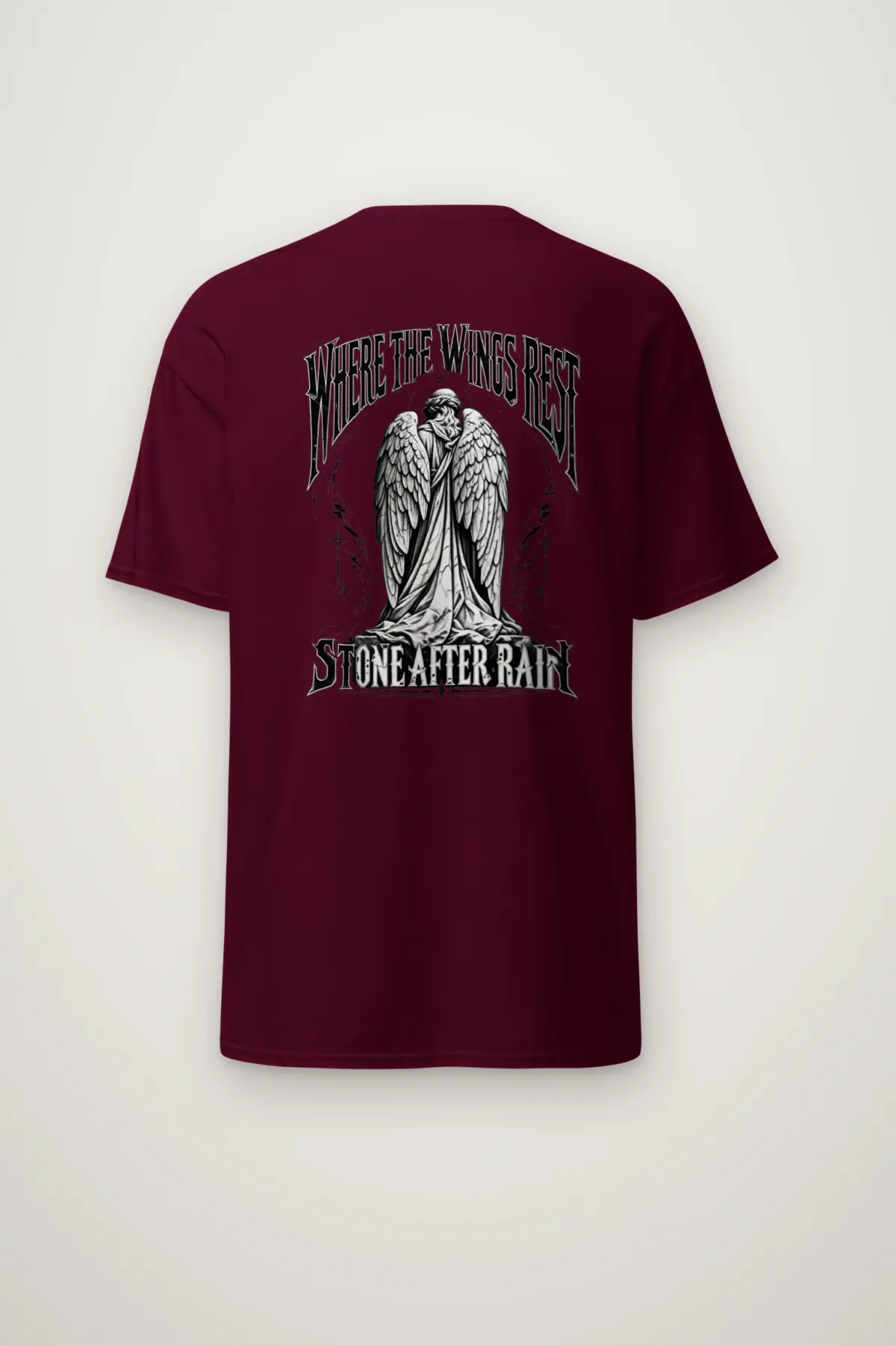 "Where the Wings Rest" Heavyweight Unisex Crewneck T-shirt