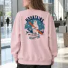 "Where To, Skier" Heavy Blend Unisex Crewneck Sweatshirt | Gildan 18000