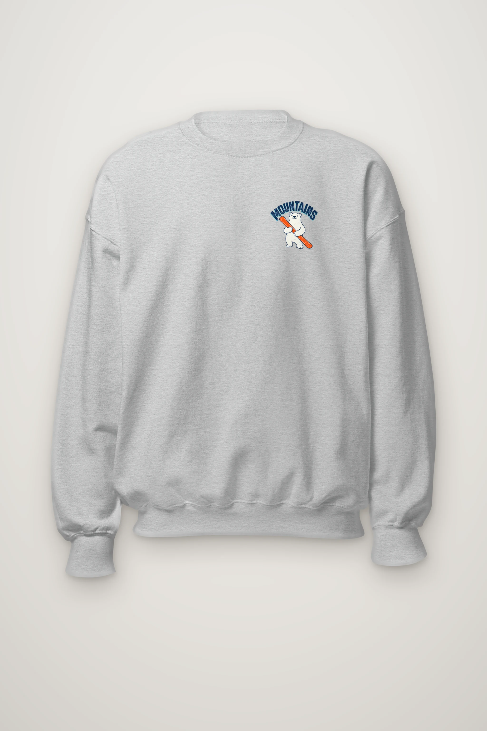 "Where To, Skier" Heavy Blend Unisex Crewneck Sweatshirt
