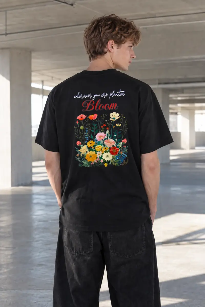 “Wherever You Are Planted” Heavyweight Unisex Crewneck T-shirt | Gildan 5000