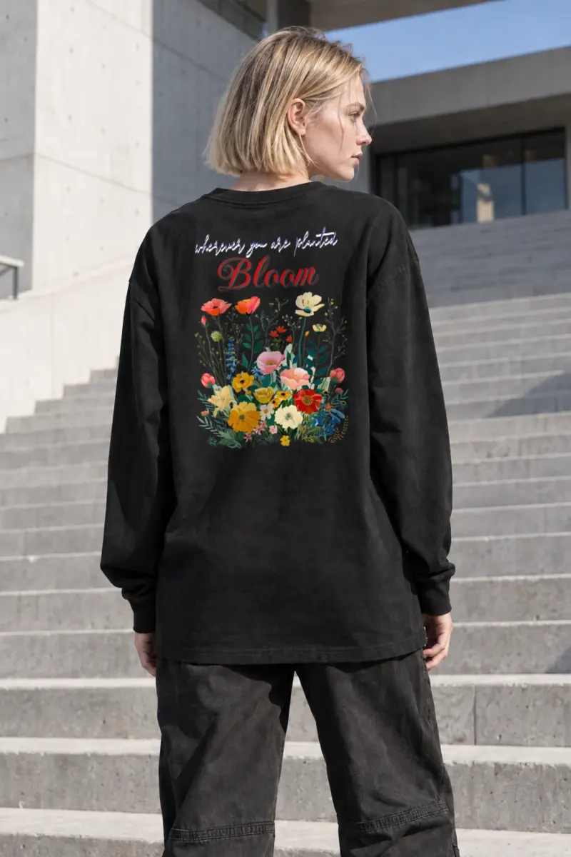 “Wherever You Are Planted” Unisex Longsleeve T-shirt | Gildan 2400