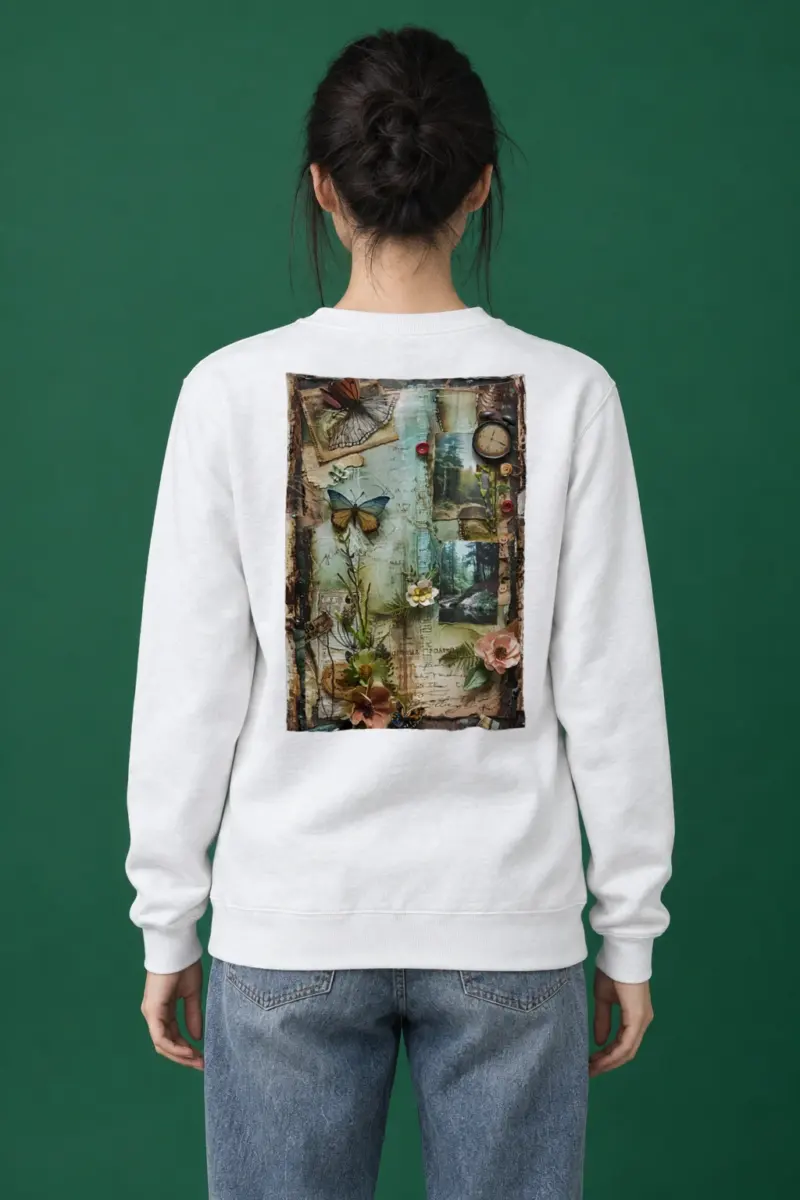 "Whimsical Memories" Heavy Blend Unisex Crewneck Sweatshirt
