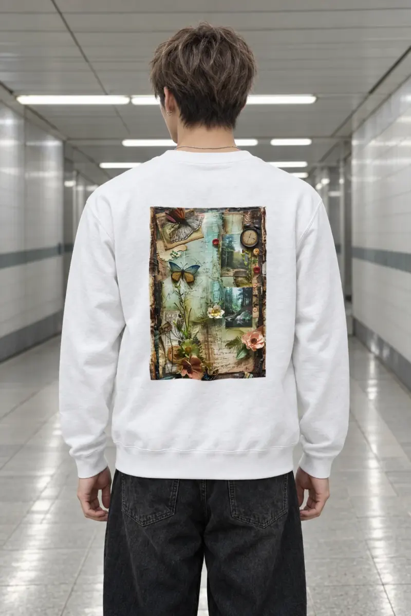 "Whimsical Memories" Heavy Blend Unisex Crewneck Sweatshirt