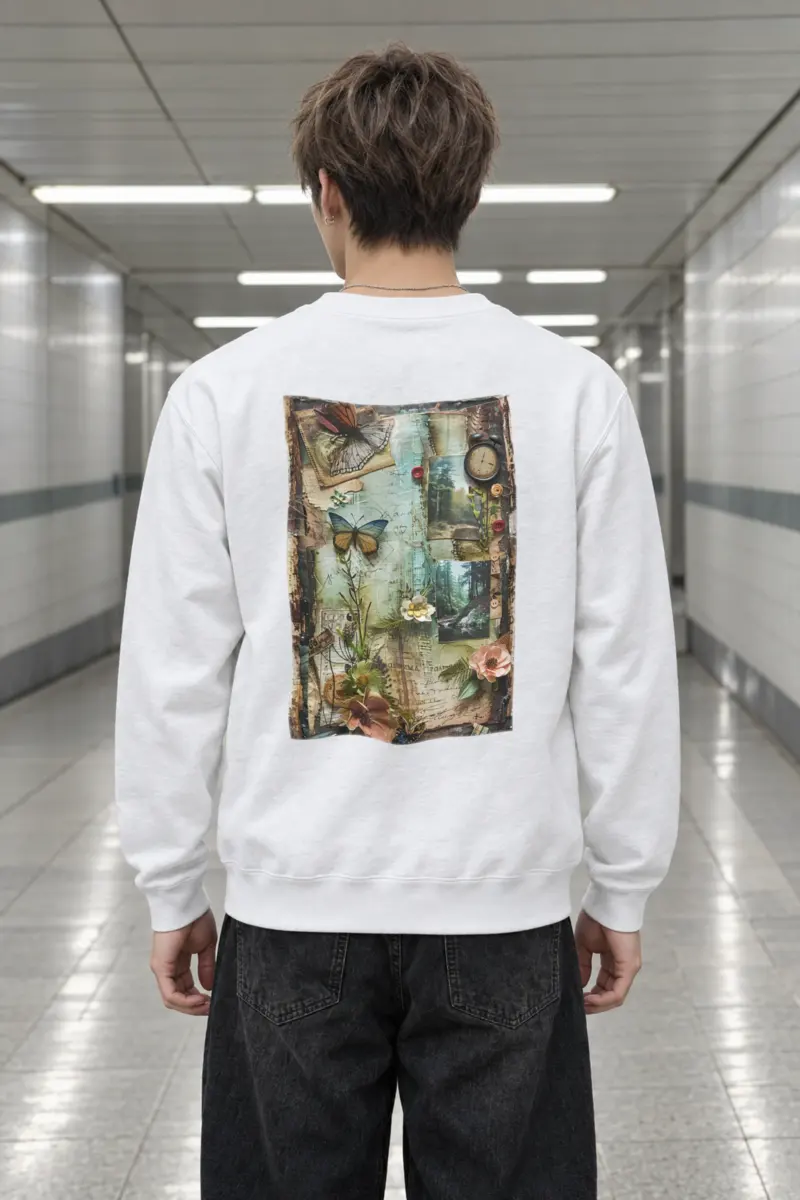 "Whimsical Memories" Heavy Blend Unisex Crewneck Sweatshirt