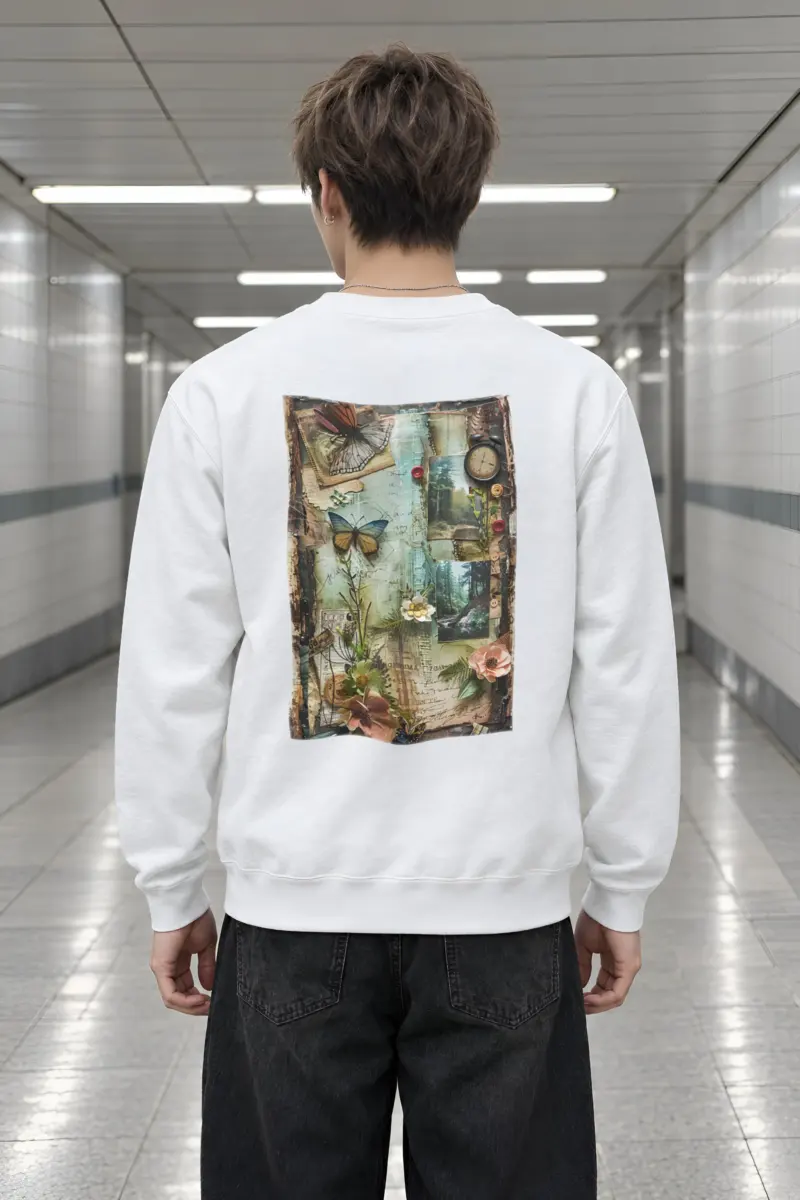 "Whimsical Memories" Heavy Blend Unisex Crewneck Sweatshirt