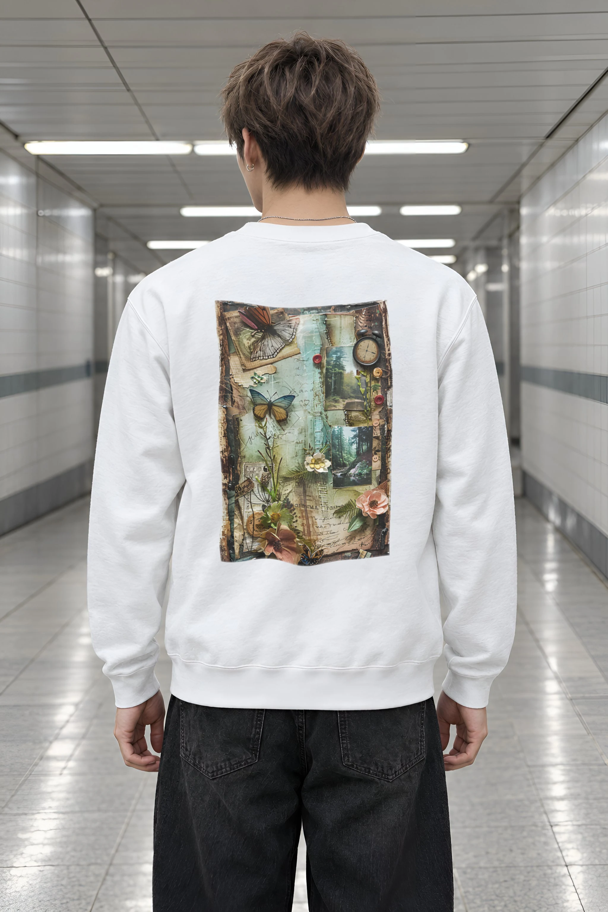 "Whimsical Memories" Heavy Blend Unisex Crewneck Sweatshirt