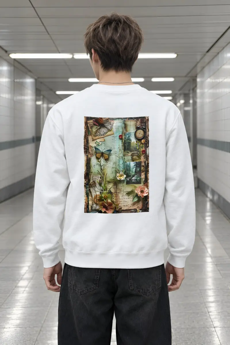 "Whimsical Memories" Heavy Blend Unisex Crewneck Sweatshirt