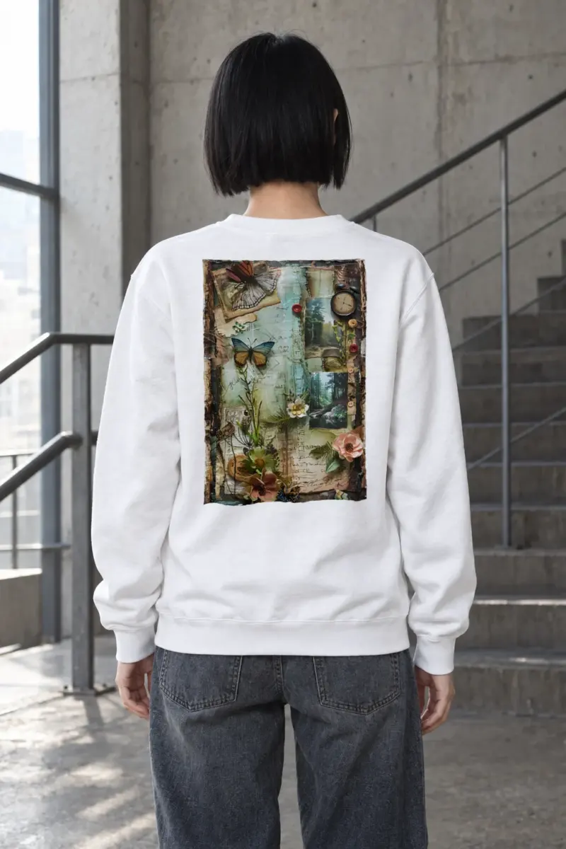 "Whimsical Memories" Heavy Blend Unisex Crewneck Sweatshirt | Gildan 18000
