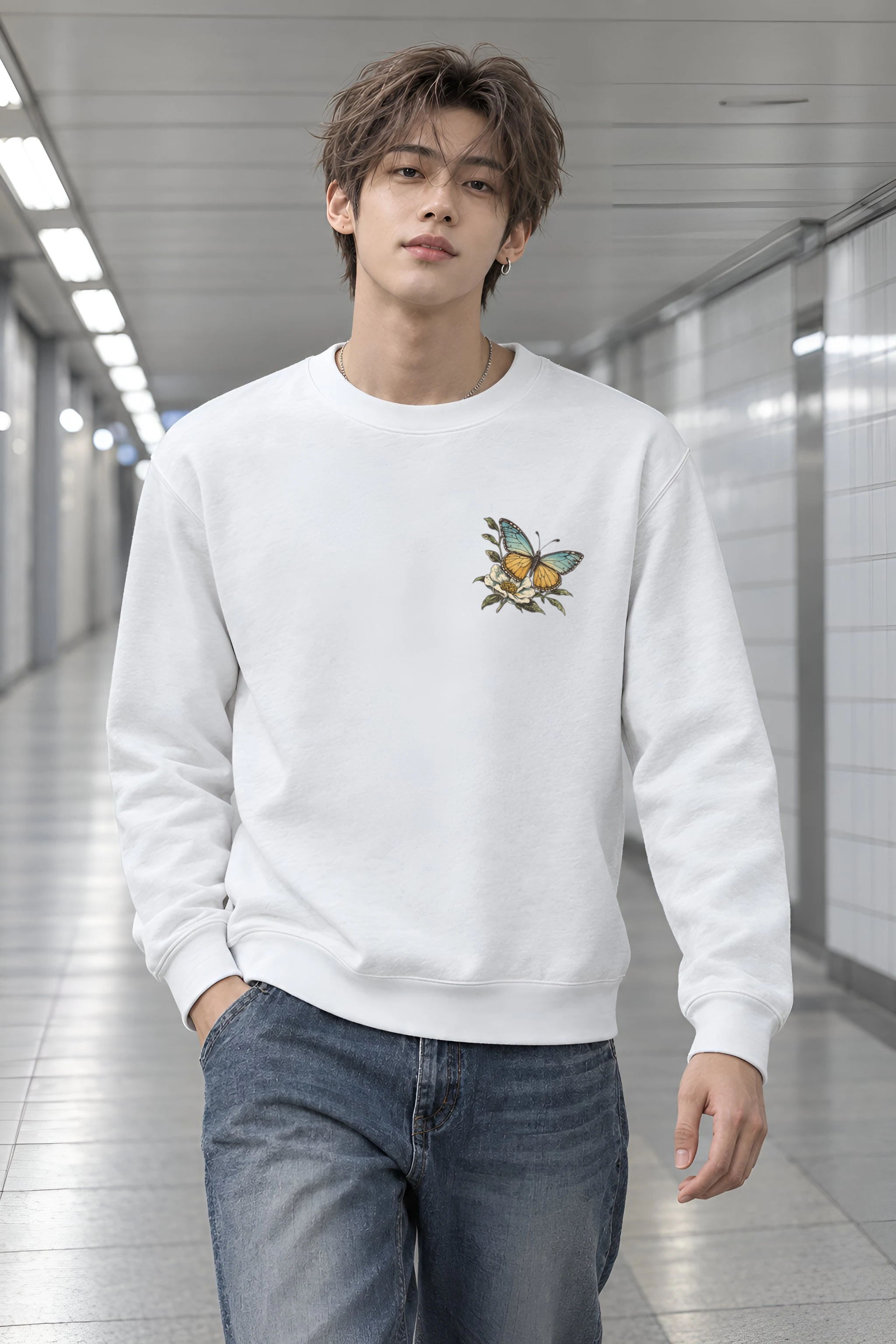 "Whimsical Memories" Heavy Blend Unisex Crewneck Sweatshirt