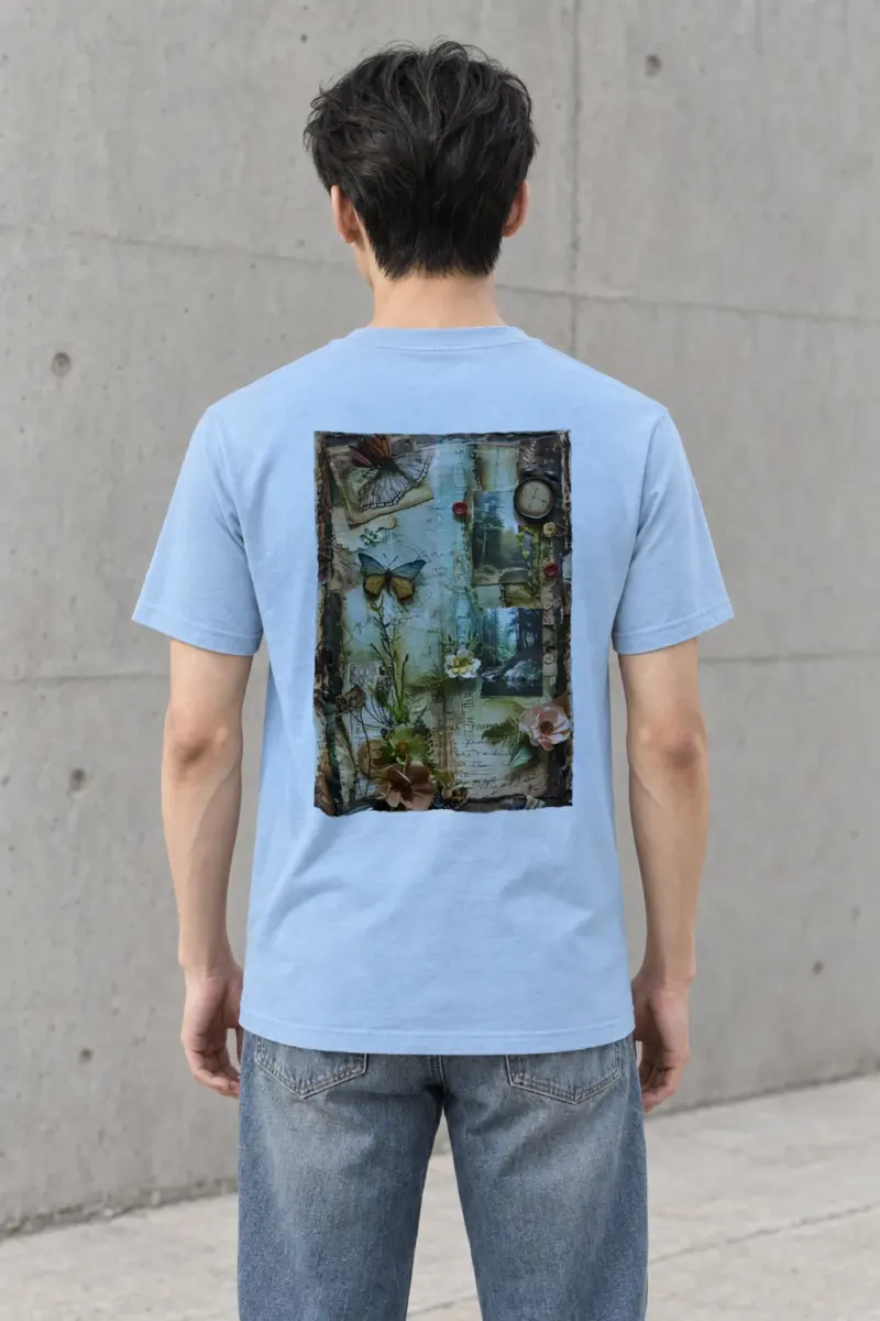 "Whimsical Memories" Heavyweight Unisex Crewneck T-shirt