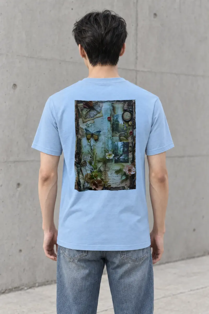 "Whimsical Memories" Heavyweight Unisex Crewneck T-shirt