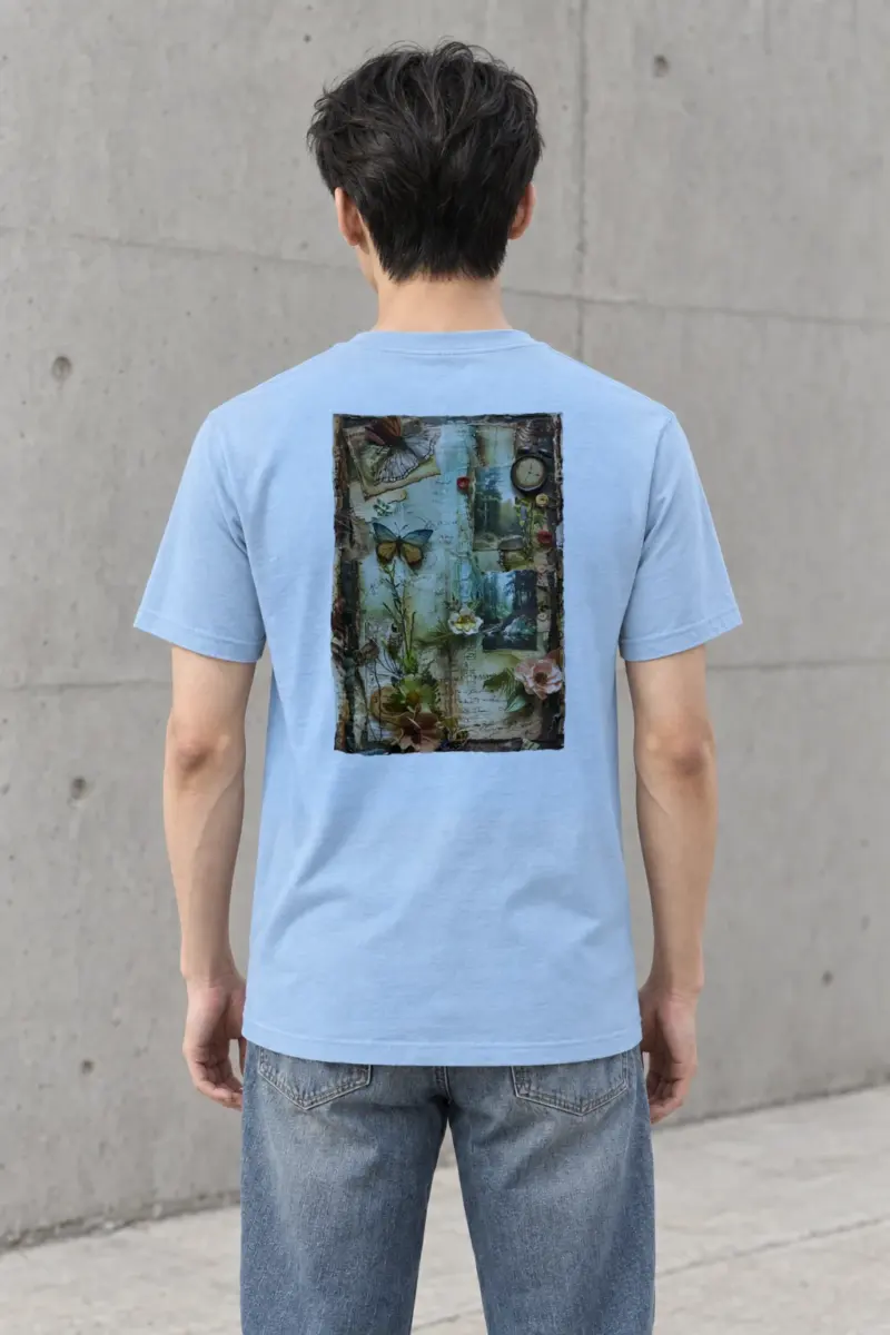 "Whimsical Memories" Heavyweight Unisex Crewneck T-shirt