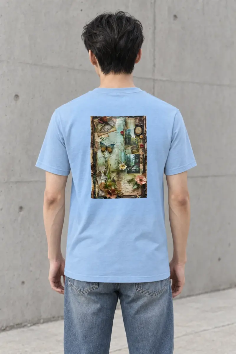 "Whimsical Memories" Heavyweight Unisex Crewneck T-shirt