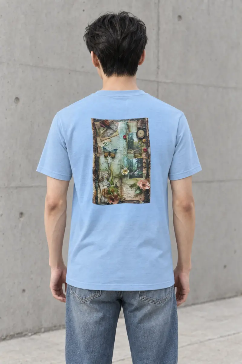 "Whimsical Memories" Heavyweight Unisex Crewneck T-shirt