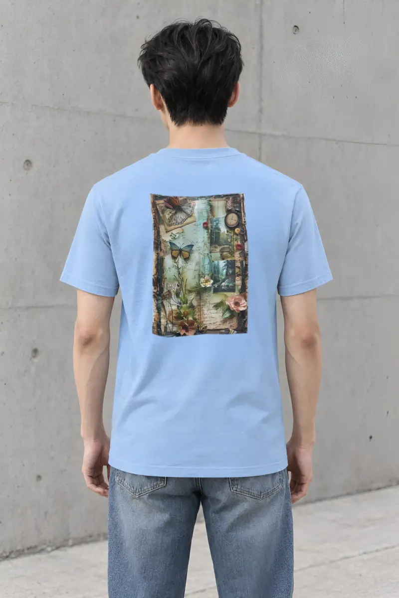 "Whimsical Memories" Heavyweight Unisex Crewneck T-shirt